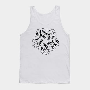 CholeratoxinB pentamer black Tank Top